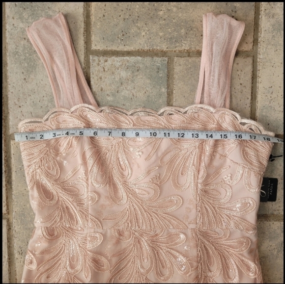 NWT Adrianna Papell Cocktail Sequin Maxi Dress Sz 12 - Picture 13 of 16